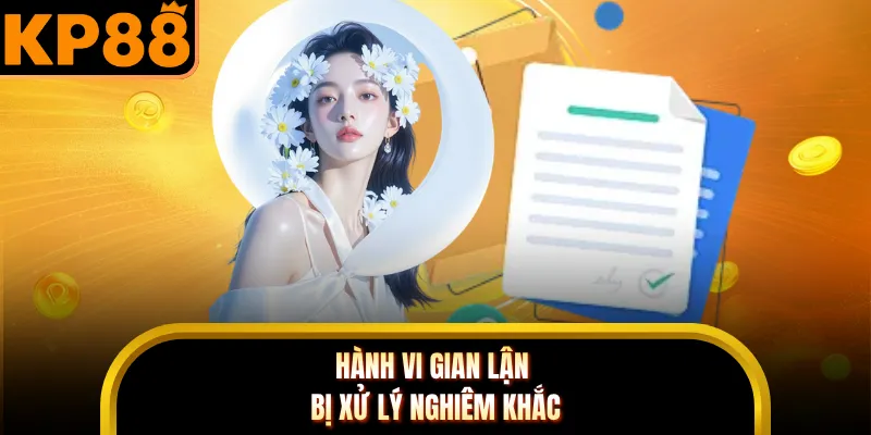 Hành vi gian lận bị xử lý nghiêm khắc