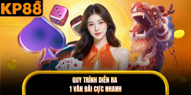 Quy trình diễn ra 1 ván bài cực nhanh